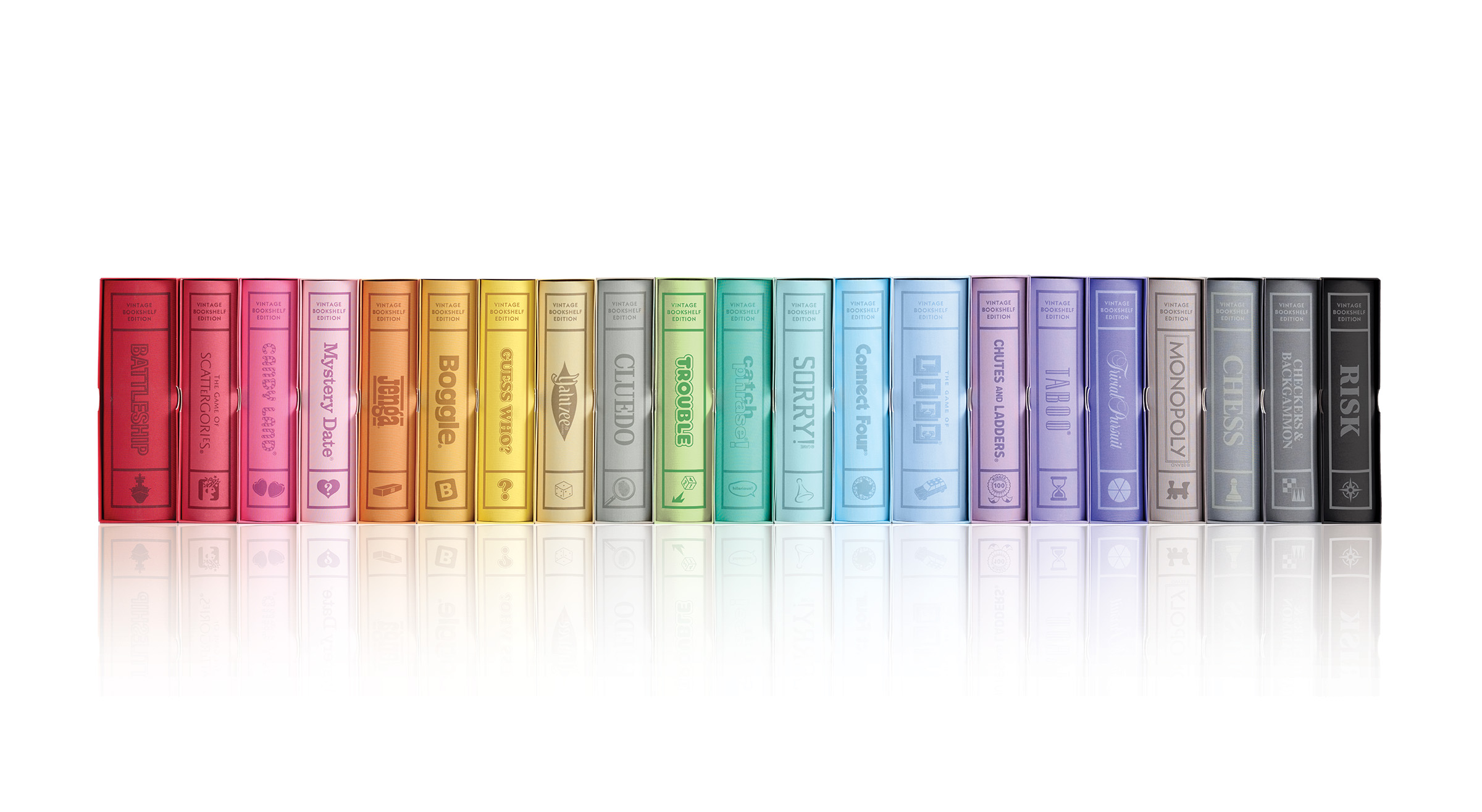 Vintage Bookshelf Games 