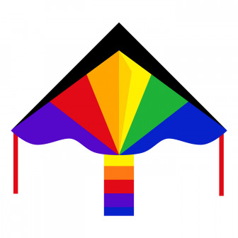 Simple Flyer Rainbow Kite 120 cm