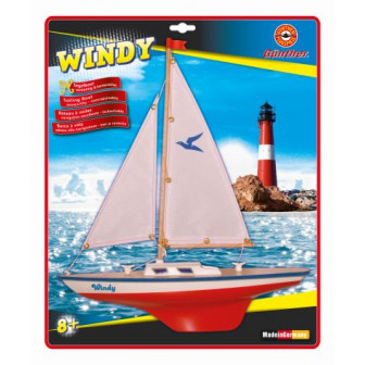 Windy Sailing Boat
