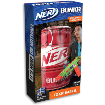 Nerf Bunkr Take Cover Toxic Barrel
