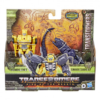 Transformers Beast Combiners 2-Pack Bumblebee & Snarlsaber 