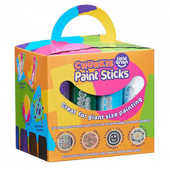 Chunkie Paint Sticks - 12 Assorted Colours