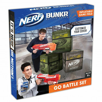 Nerf Bunkr Go Battle Set (3 Pack)