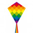 Eddy Rainbow Patchwork 70 cm Kite