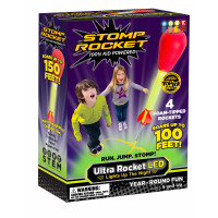 Stomp Rocket Ultra Rocket LED 4 Rockets