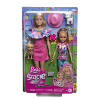 Barbie & Stacie Doll Set with 2 Pet Dogs & Accessories