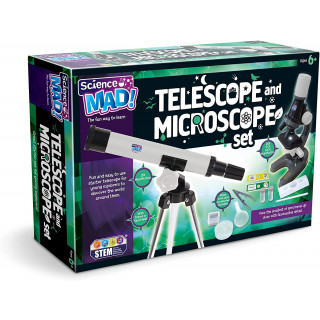Science Mad Microscope/Telescope Combo Set