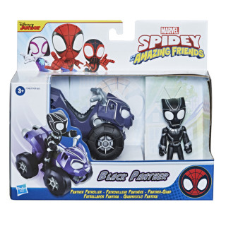 Spidey and His Amazing Friends Black Panther Patroller