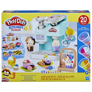 Play-Doh Kitchen Creations Super Colorful Cafe Playset