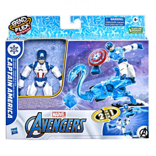Avengers Bend And Flex Captain America Ice Mission