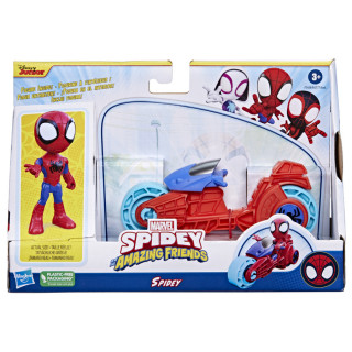 Spidey & His Amazing Friends Motorcycle & Figure
