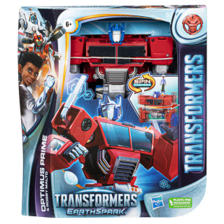 Transformers Earthspark Spinchanger Optimus