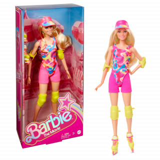 Barbie The Movie Neon Roller Skating Doll