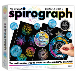 Spirograph Scratch and Shimmer