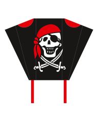 Pocket Sled Jolly Roger Kite