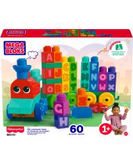 MEGA BLOKS ABC Learning Train 50 Pieces