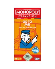 Monopoly Go to Jail EXPANSION (Classic Monopoly Game Required to Play)