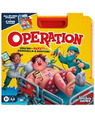 Operation Electronic Board Game with All-in-One Carrying Case