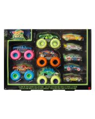 Hot Wheels Monster Trucks Glow In The Dark Bundle