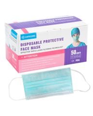 Disposable Face Mask Box of 50 Sealed